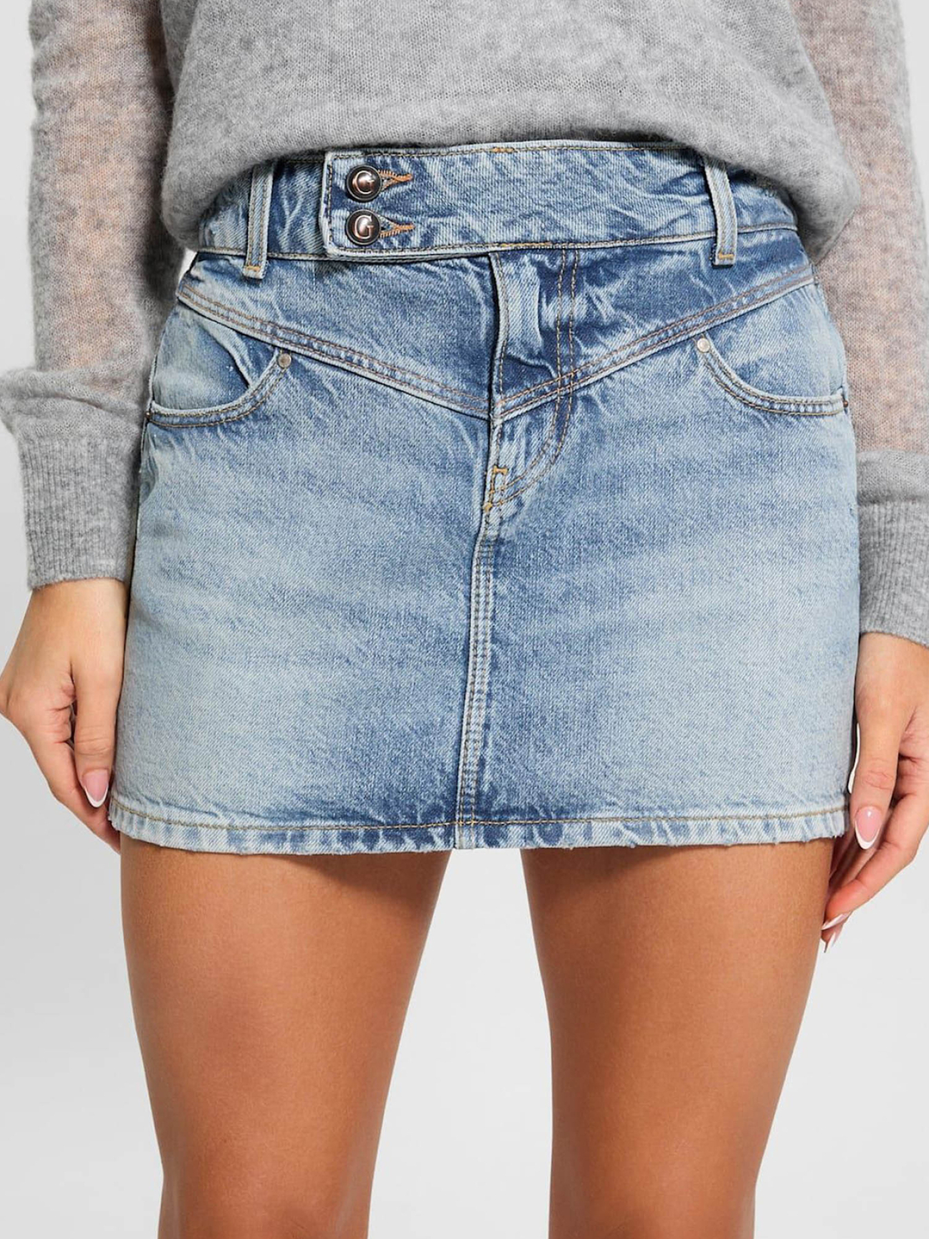 Спідниці GUESS модель W5RD96.D5LR1;SCNT Фото