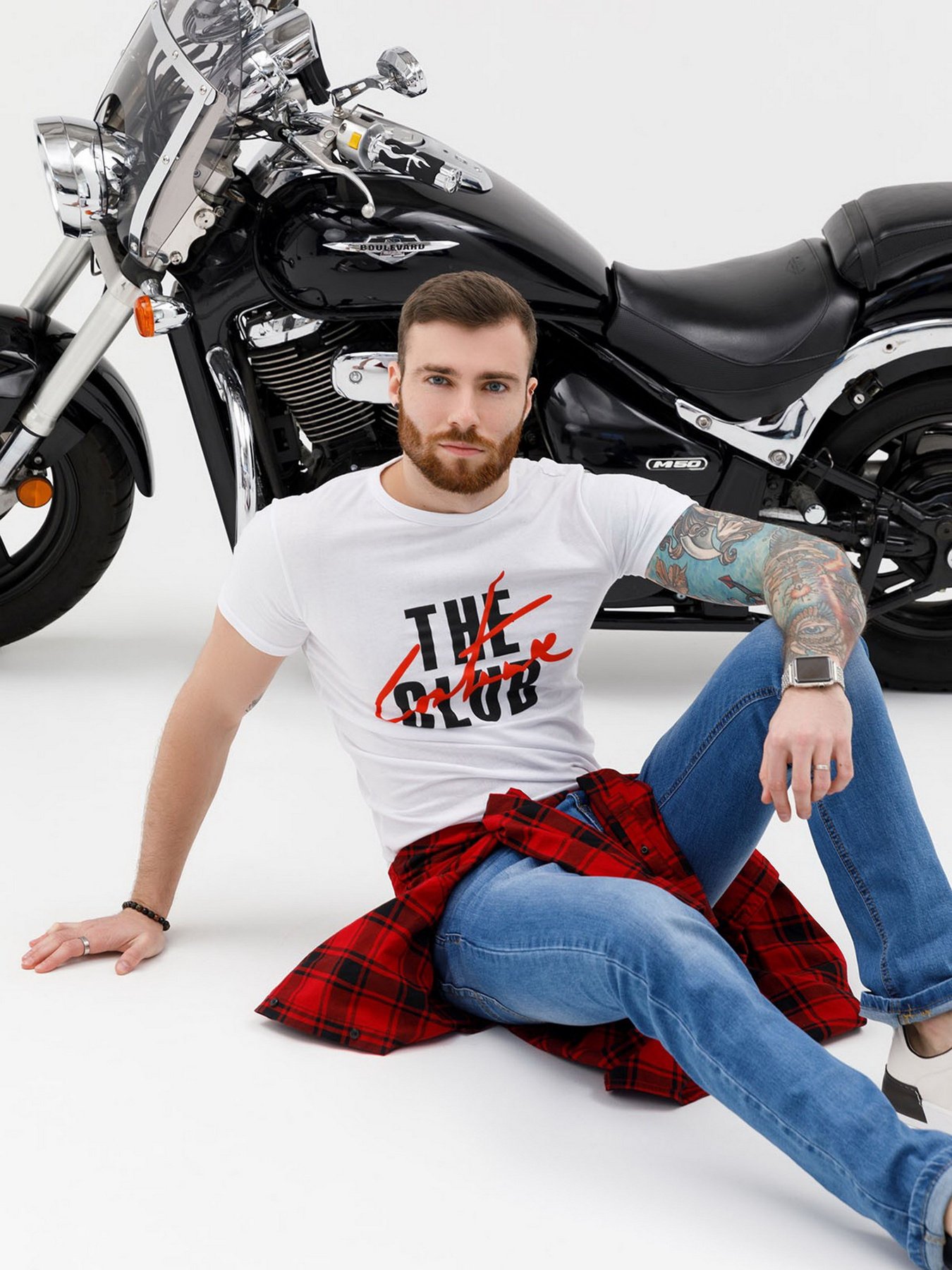 Футболка ISSA Plus модель GN4-22_white Фото