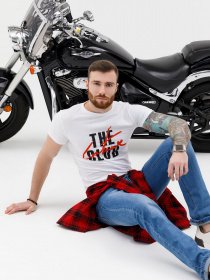 Футболка ISSA Plus модель GN4-22_white Фото