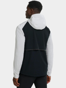 Чоловіча вітрівка Saucony HURRICANE WATERPROOF JACKET модель SAM800360-WHBK Фото