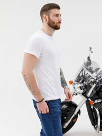 Футболка ISSA Plus модель GN4-08_white Фото