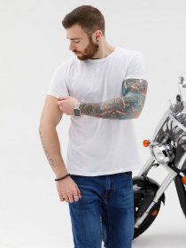 Футболка ISSA Plus модель GN4-08_white Фото