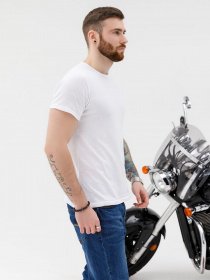 Футболка ISSA Plus модель GN4-08_white Фото