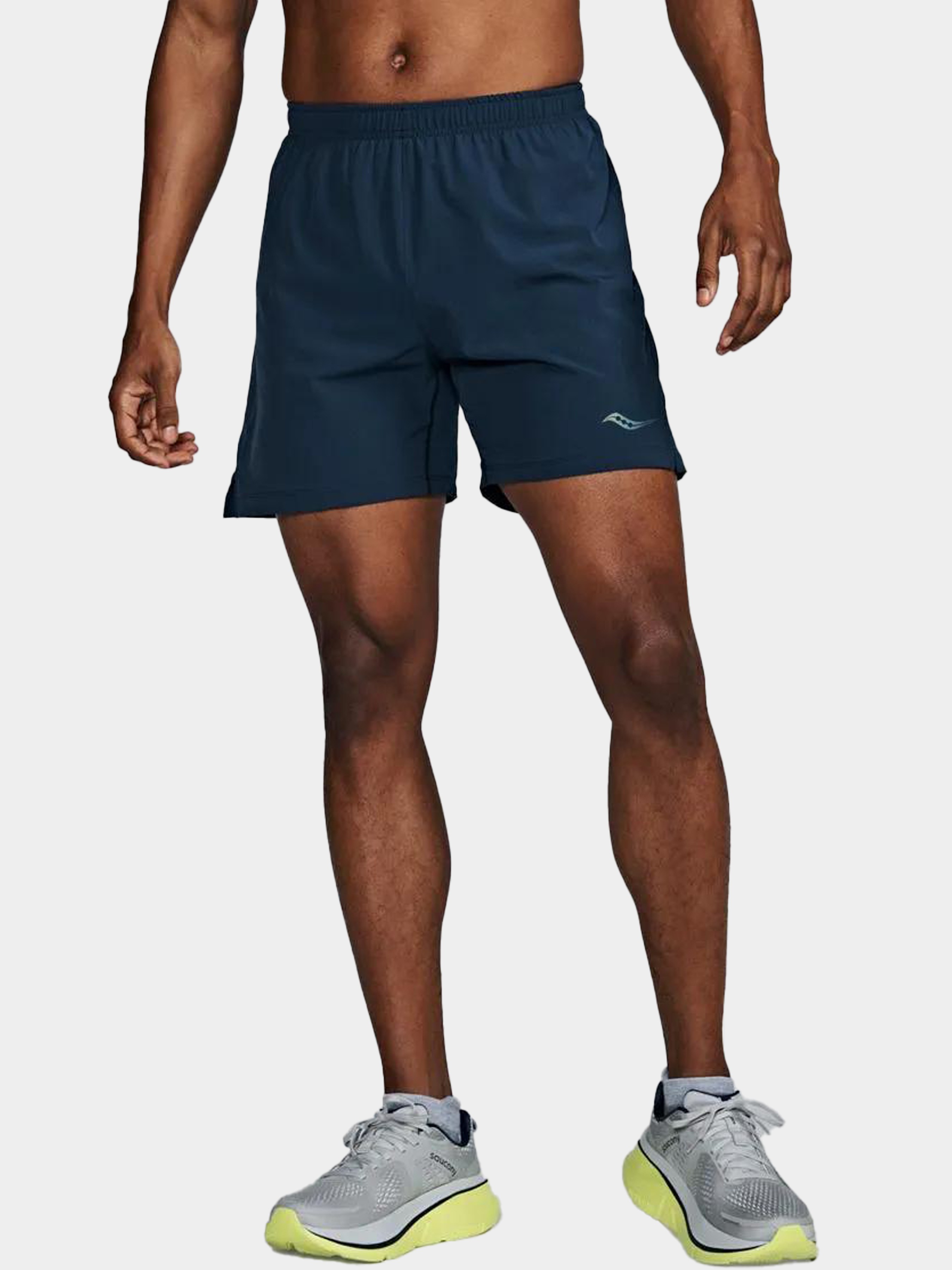 Чоловічі Спортивні шорти Saucony  (areurl-13877) колір темно-синій, матеріал поліестер