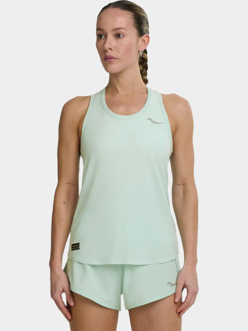 Женская майка Saucony STOPWATCH SINGLET модель SAW800482-AQH Фото