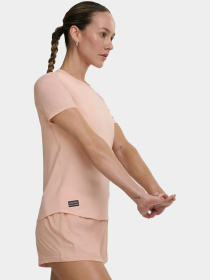 Жіноча футболка Saucony STOPWATCH SHORT SLEEVE модель SAW800484-CMH Фото