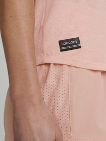 Жіноча футболка Saucony STOPWATCH SHORT SLEEVE модель SAW800484-CMH Фото