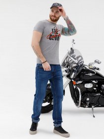 Футболки и поло ISSA Plus модель GN4-22_gray Фото