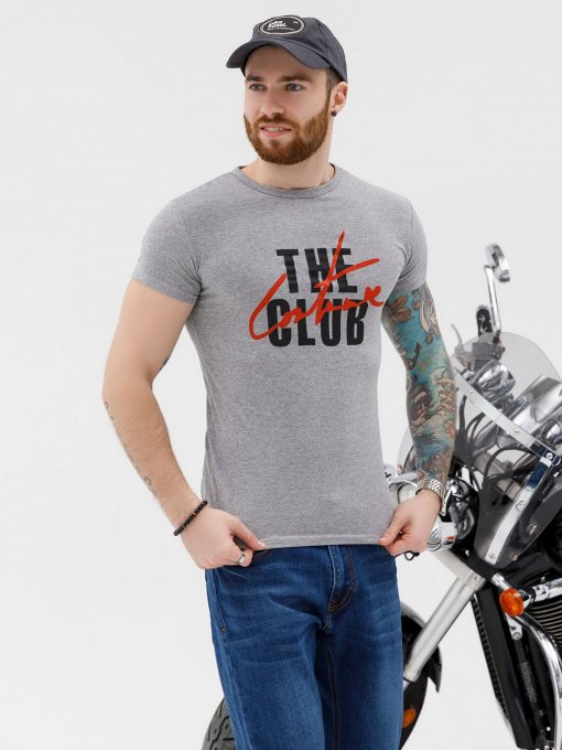 Футболки і поло ISSA Plus модель GN4-22_gray Фото