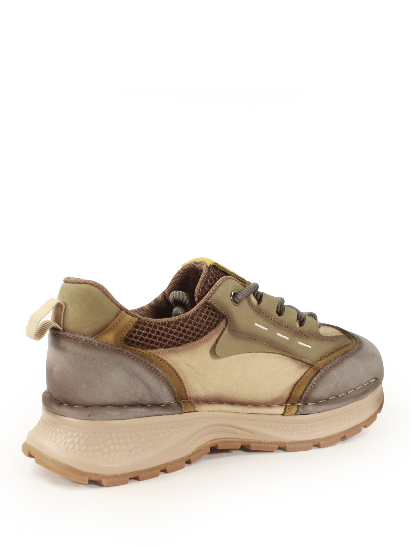 Легкие кожаные кроссовки модель 28005-8grey Фото