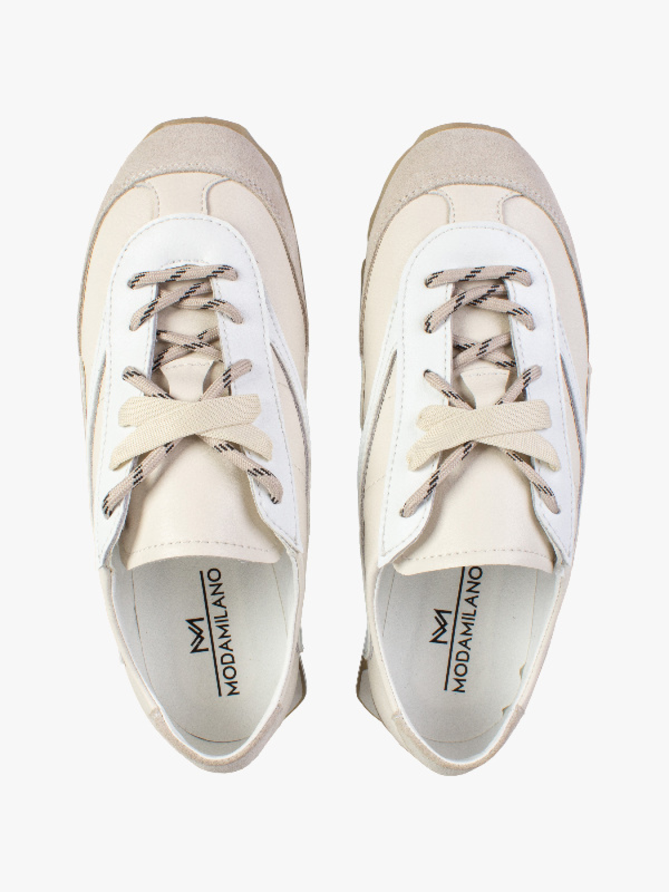 Кроссовки женские ModaMilano 8200715_(2) белые модель 8200715_(2) Фото