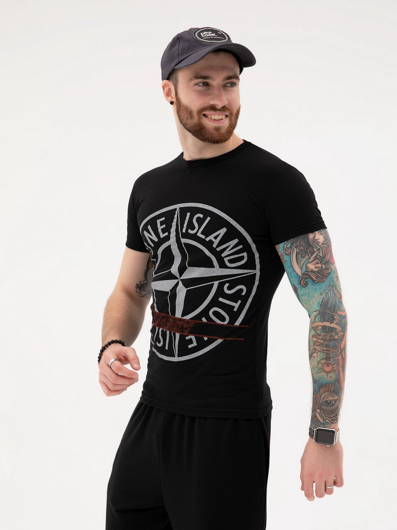 Футболки и поло ISSA Plus модель GN4-23_black Фото