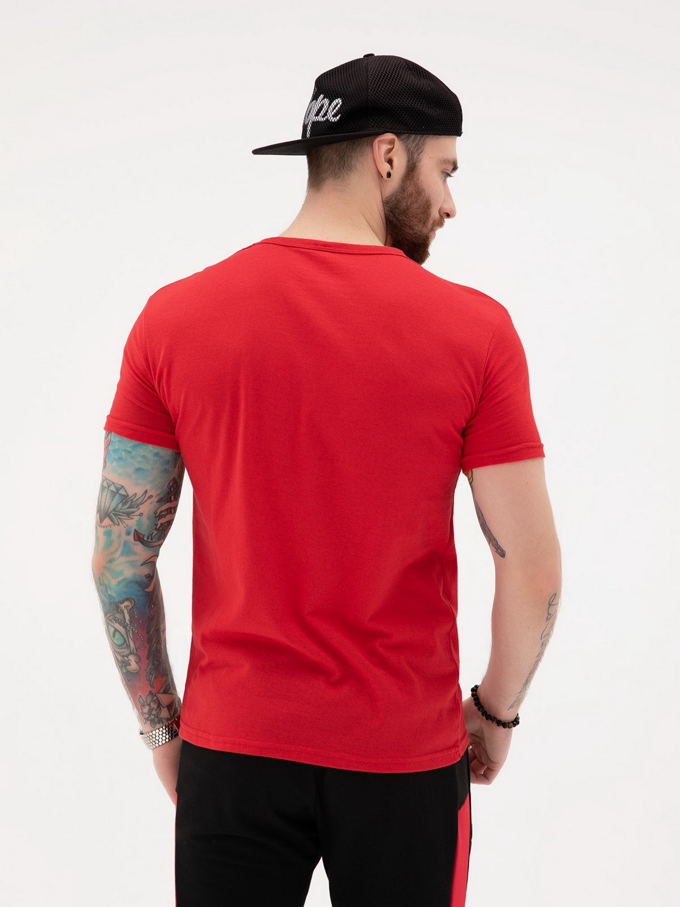 Футболка ISSA Plus модель GN4-24_red Фото