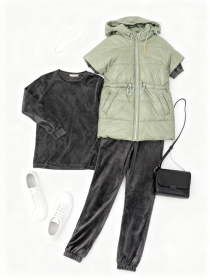 Куртки и дубленки Denchik модель dn-8442-olivka Фото