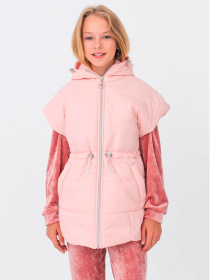 Куртки и дубленки Denchik модель dn-8442-persik Фото