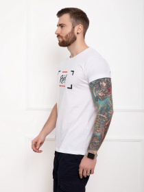 Футболка ISSA Plus модель GN4-29_white Фото