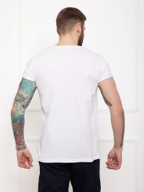 Футболка ISSA Plus модель GN4-29_white Фото