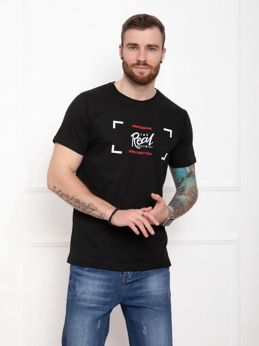 Футболки і поло ISSA Plus модель GN4-29_black Фото