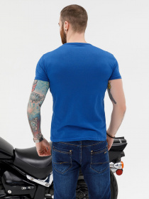 Футболка ISSA Plus модель GN4-24_blue Фото