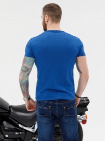 Футболка ISSA Plus модель GN4-24_blue Фото