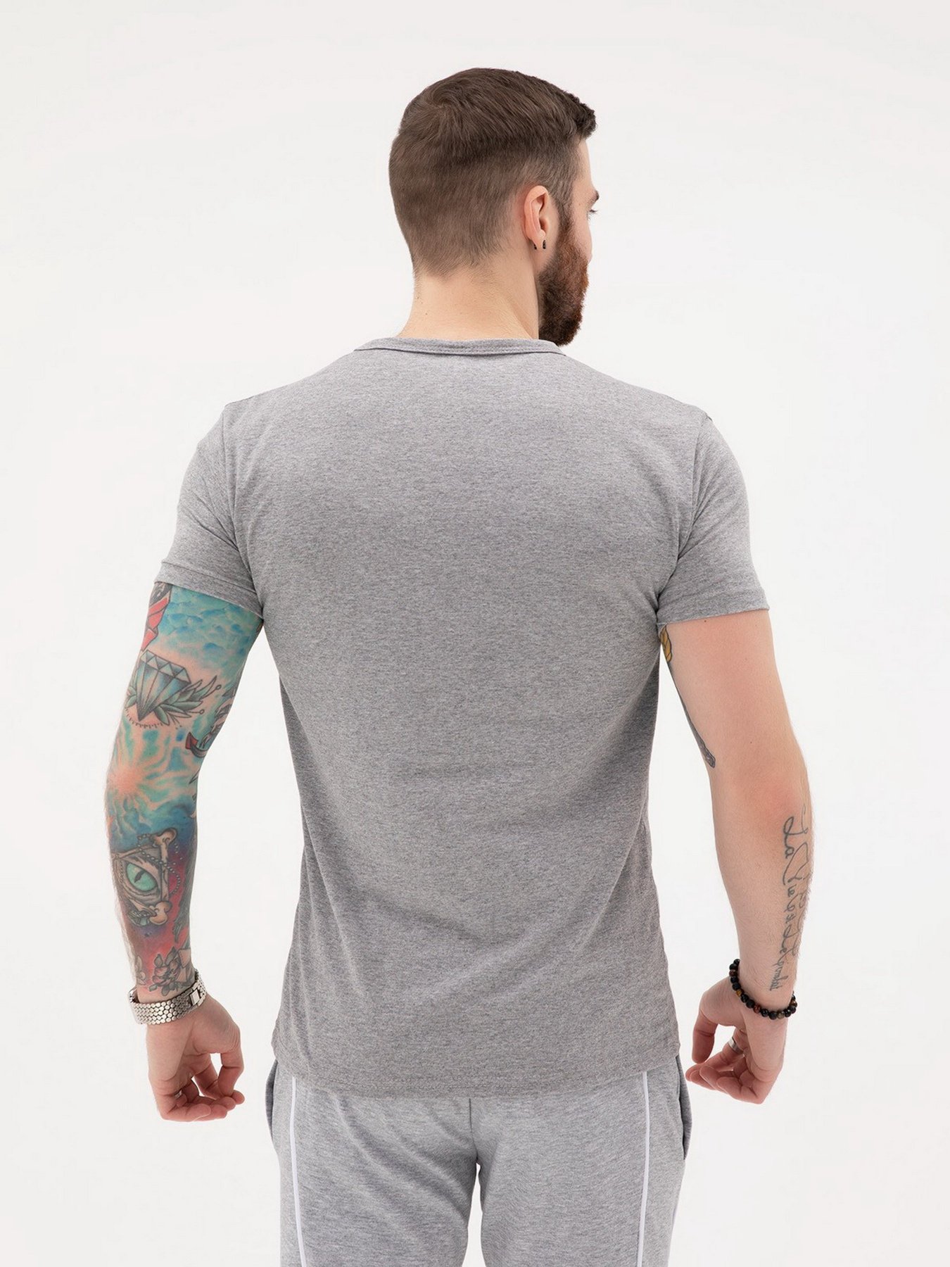 Футболка ISSA Plus модель GN4-24_gray Фото