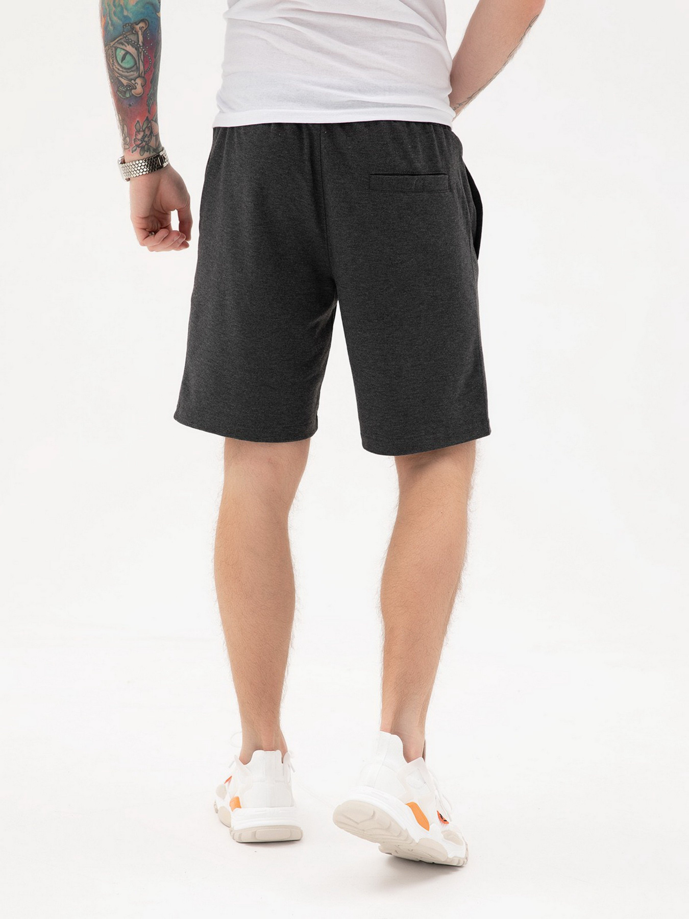 Повседневные шорты ISSA Plus модель GN-433_darkgray Повседневные шорты ISSA Plus модель GN-433_darkgray Фото