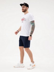 Повседневные шорты ISSA Plus модель GN-433_blue Повседневные шорты ISSA Plus модель GN-433_blue Фото