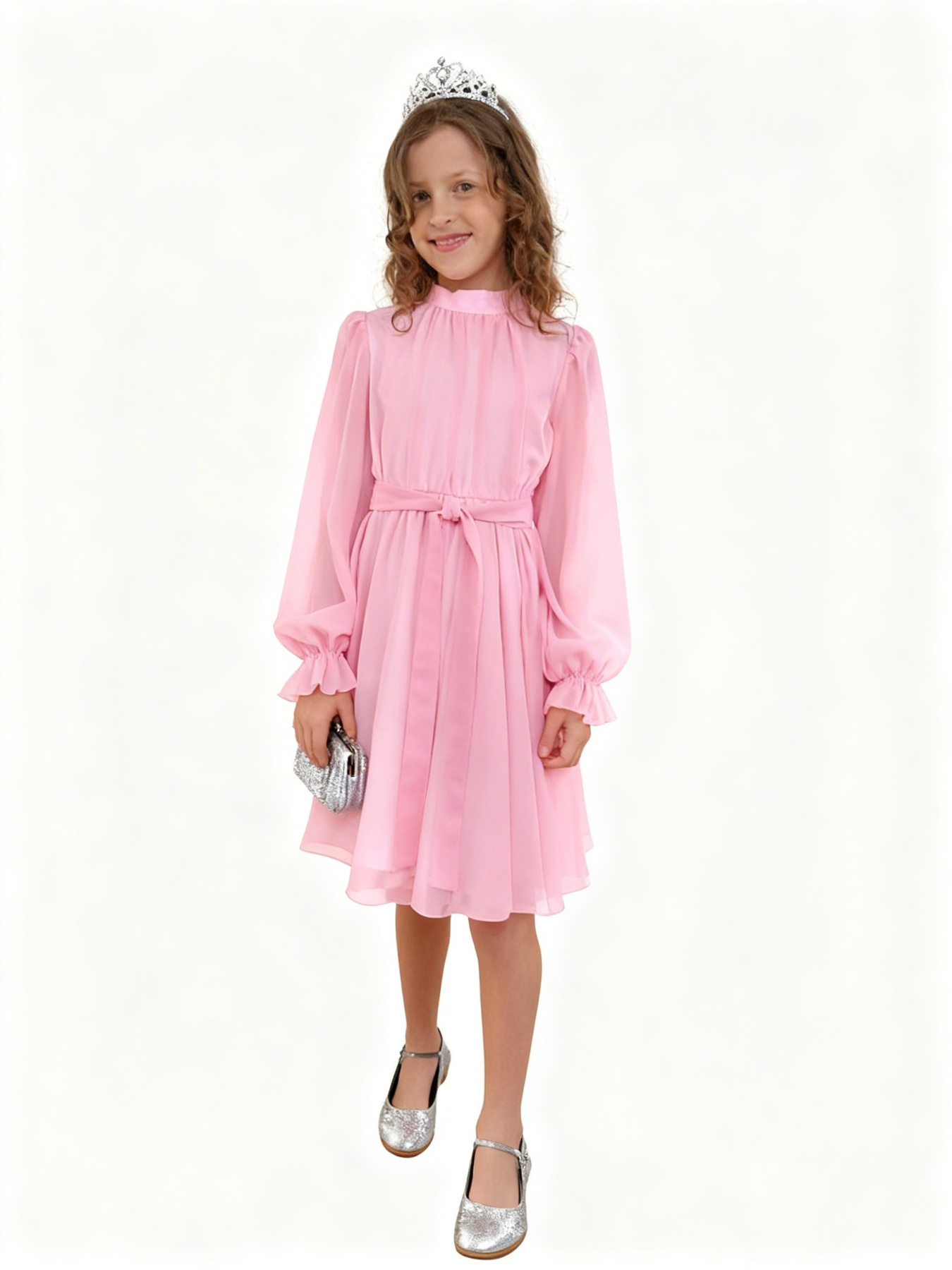 Платья Denchik модель dn-7348-rozhevij Фото