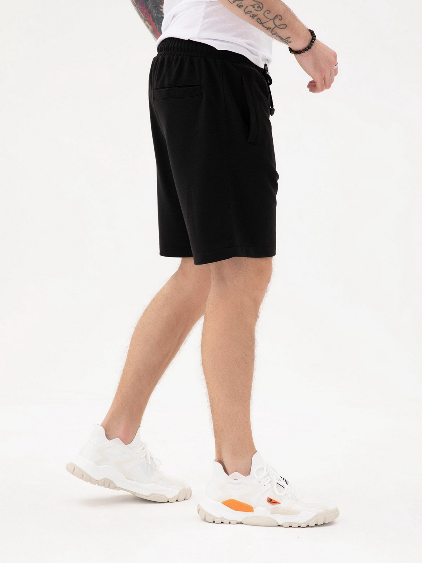 Шорты ISSA Plus модель GN-433_black Фото