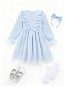 Платья Denchik модель dn-7347-blakitnij Фото