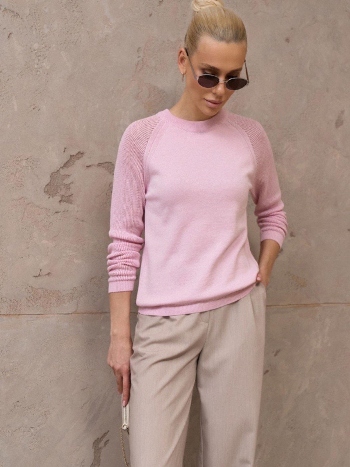 Свитры и кардиганы TrikoBakh модель 2957-bldo-rozhevij Фото