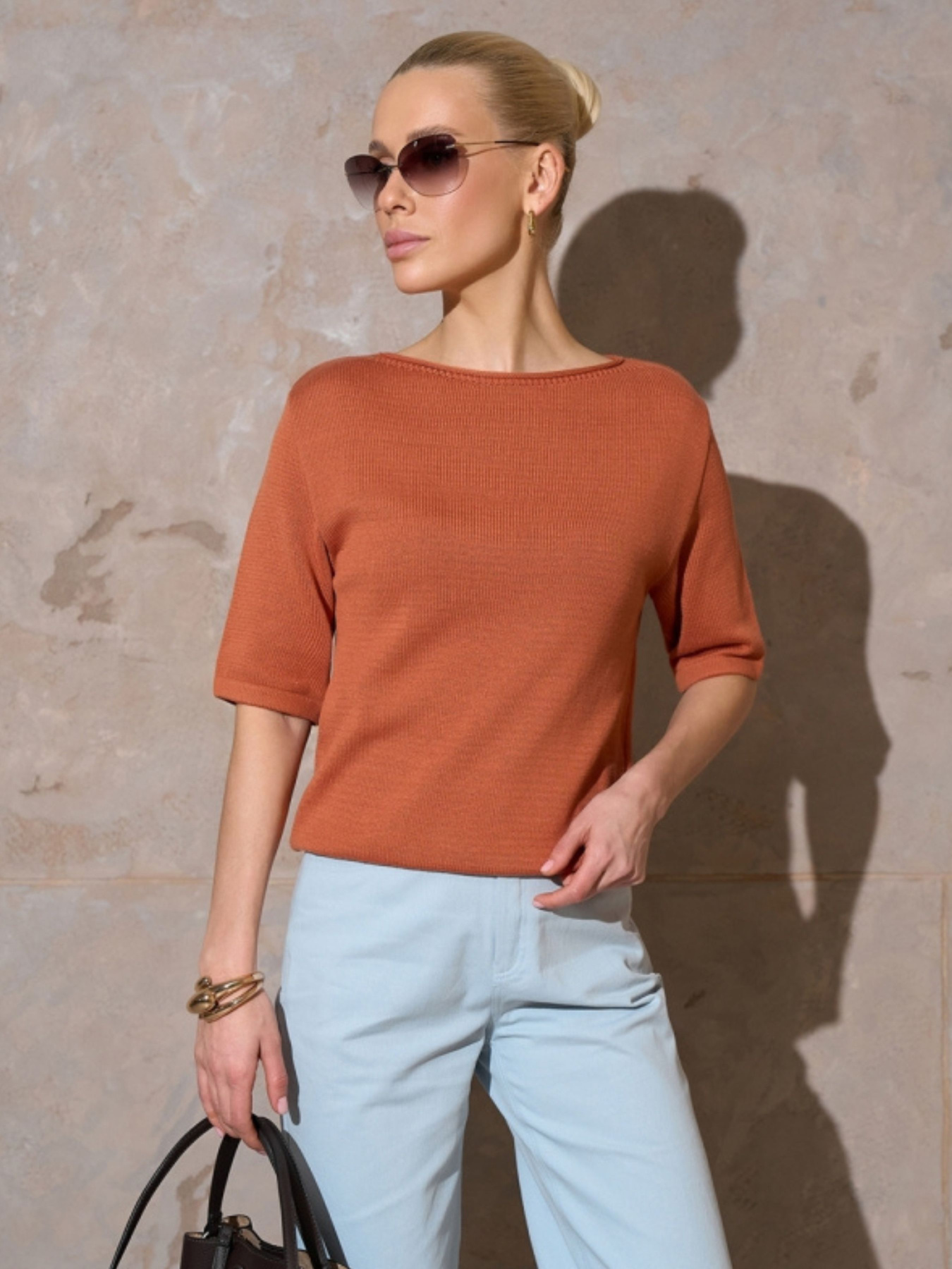 Футболки и поло TrikoBakh модель 2940-terakotovij Фото