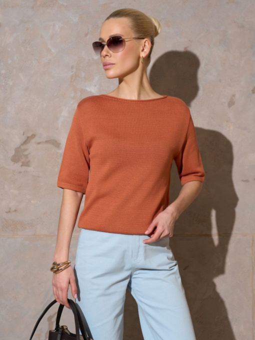 Футболки і поло TrikoBakh модель 2940-terakotovij Фото