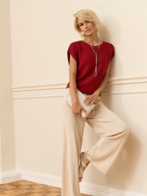 Футболки і поло TrikoBakh модель 2932-burgund Фото