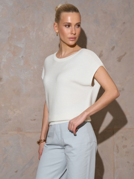 Футболки і поло TrikoBakh модель 2932-moloko Фото