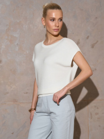 Футболки і поло TrikoBakh модель 2932-moloko Фото