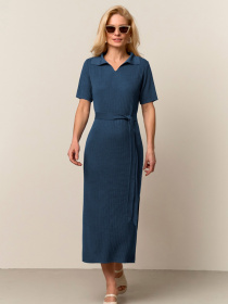 Платья TrikoBakh модель 2928-dzhinsovij Фото