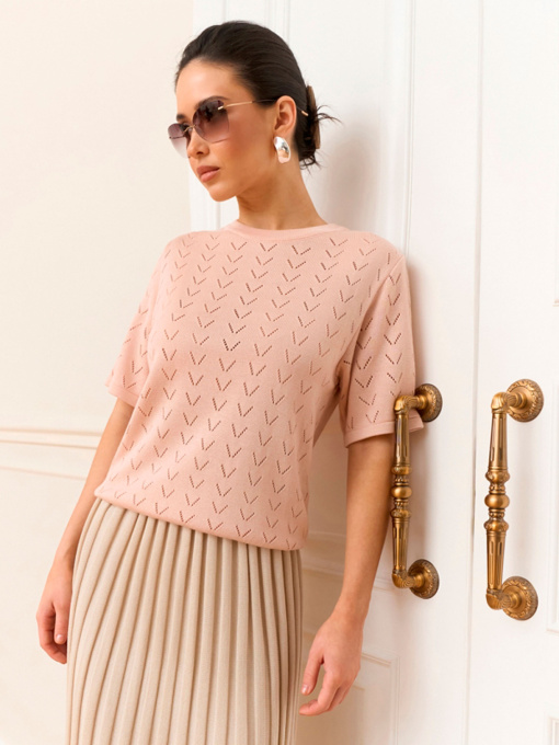 Футболки и поло TrikoBakh модель 2915-pudrovij Фото