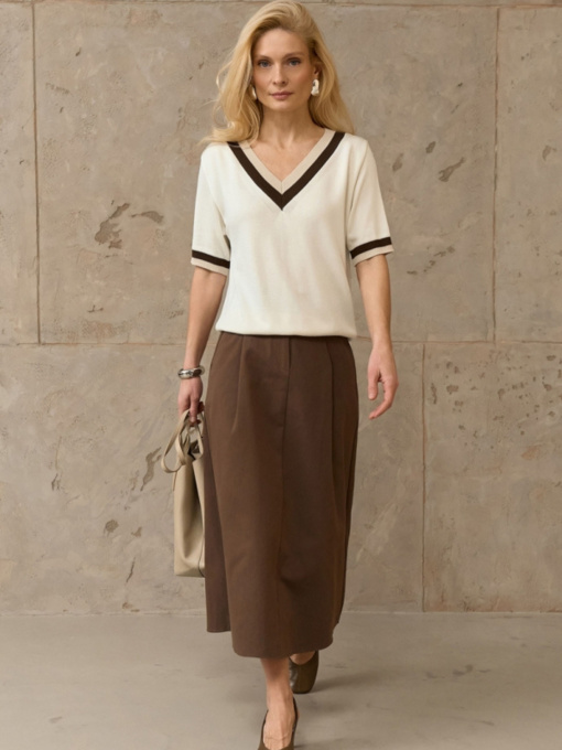 Футболки і поло TrikoBakh модель 2927-molochnij Фото