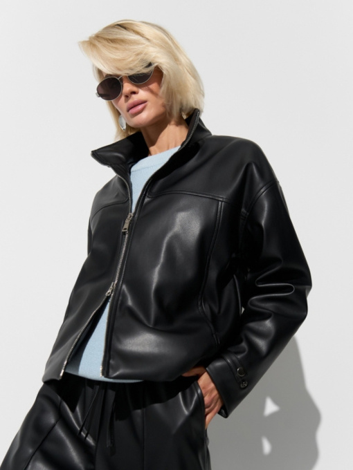 Куртки и дубленки TrikoBakh модель 3099-chornij Фото