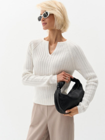 Свитры и кардиганы TrikoBakh модель 2941-molochnij Фото