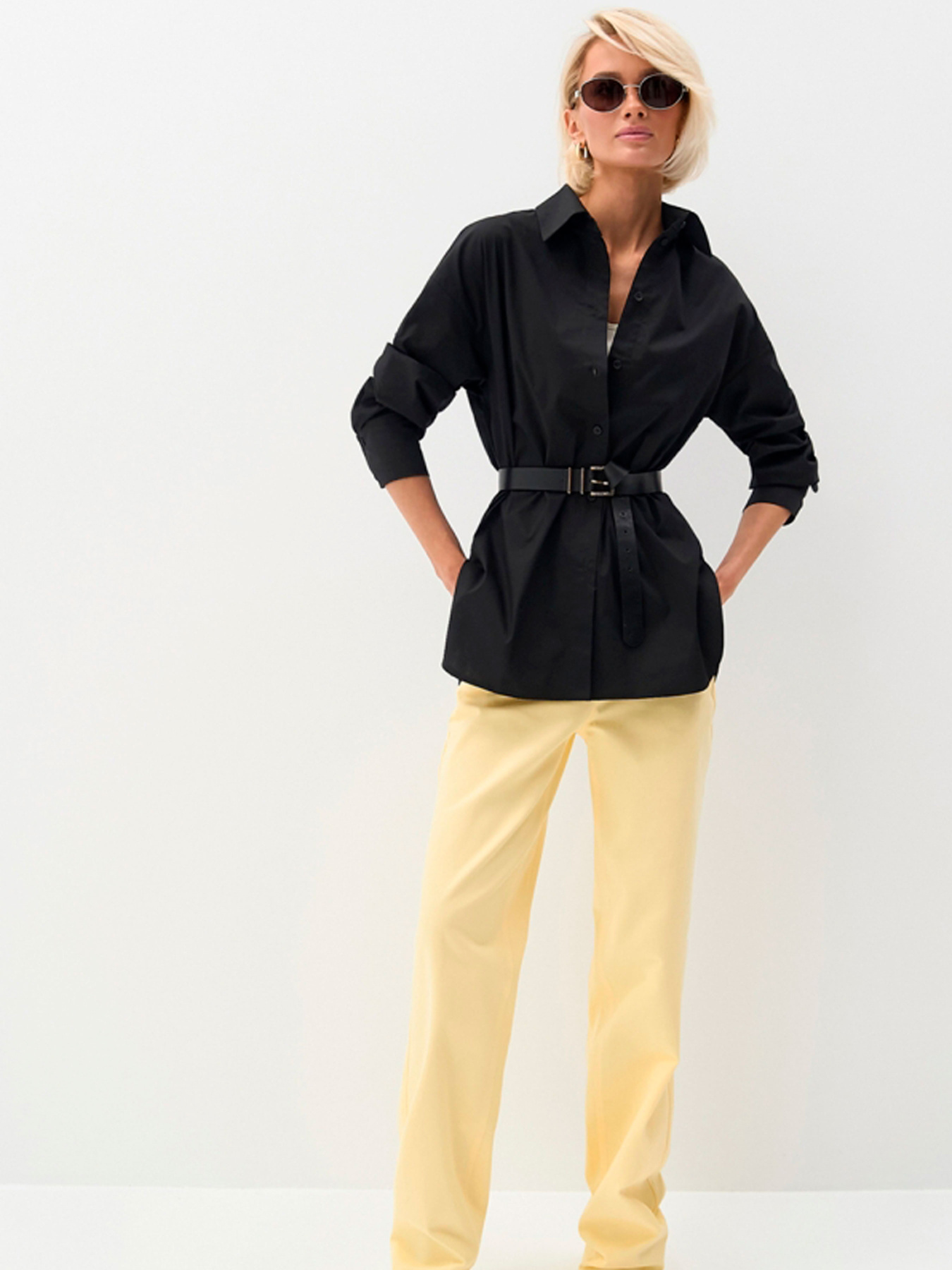 Брюки TrikoBakh модель 3092-limonnij Фото