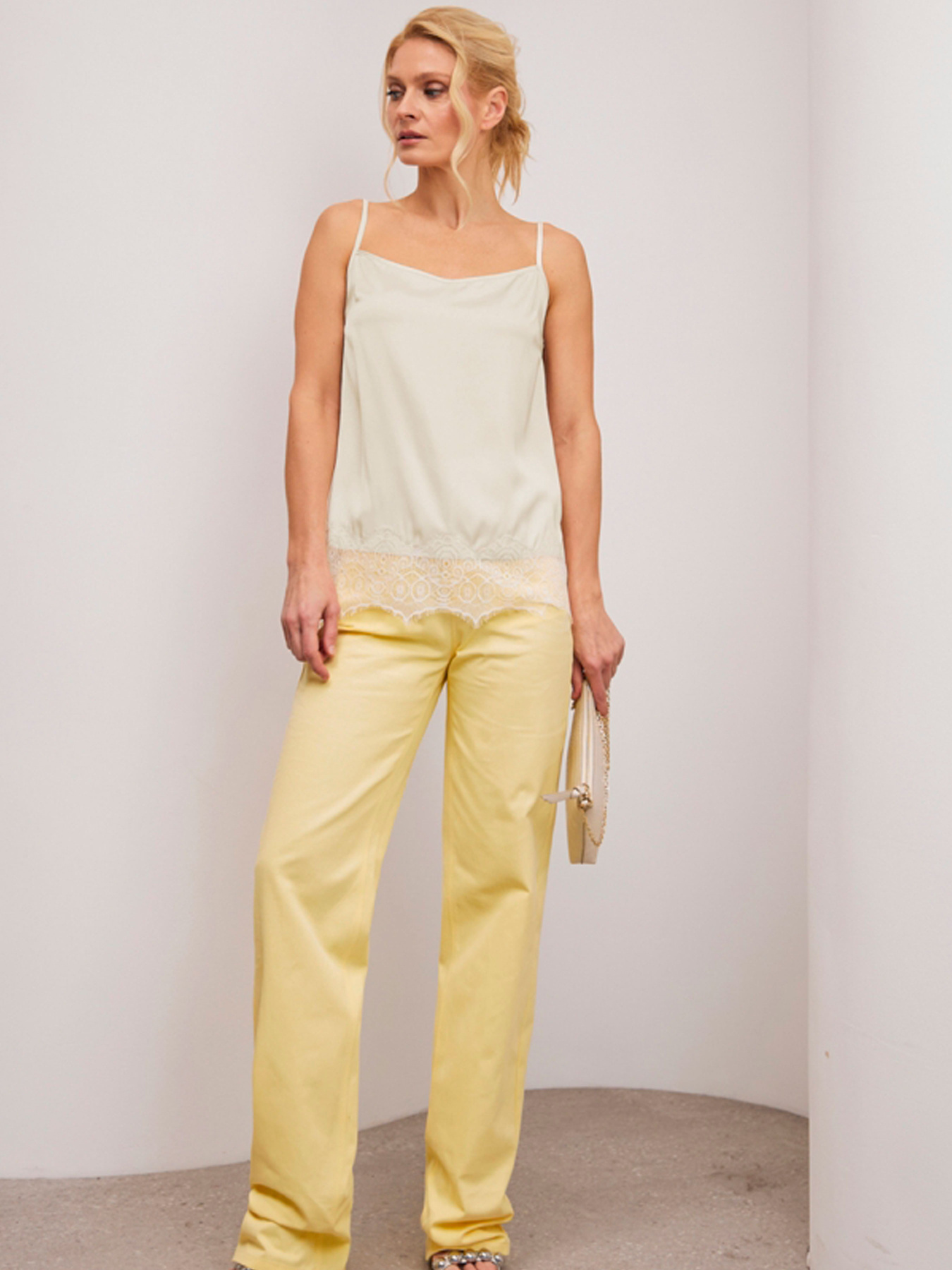 Брюки TrikoBakh модель 3092-limonnij Фото