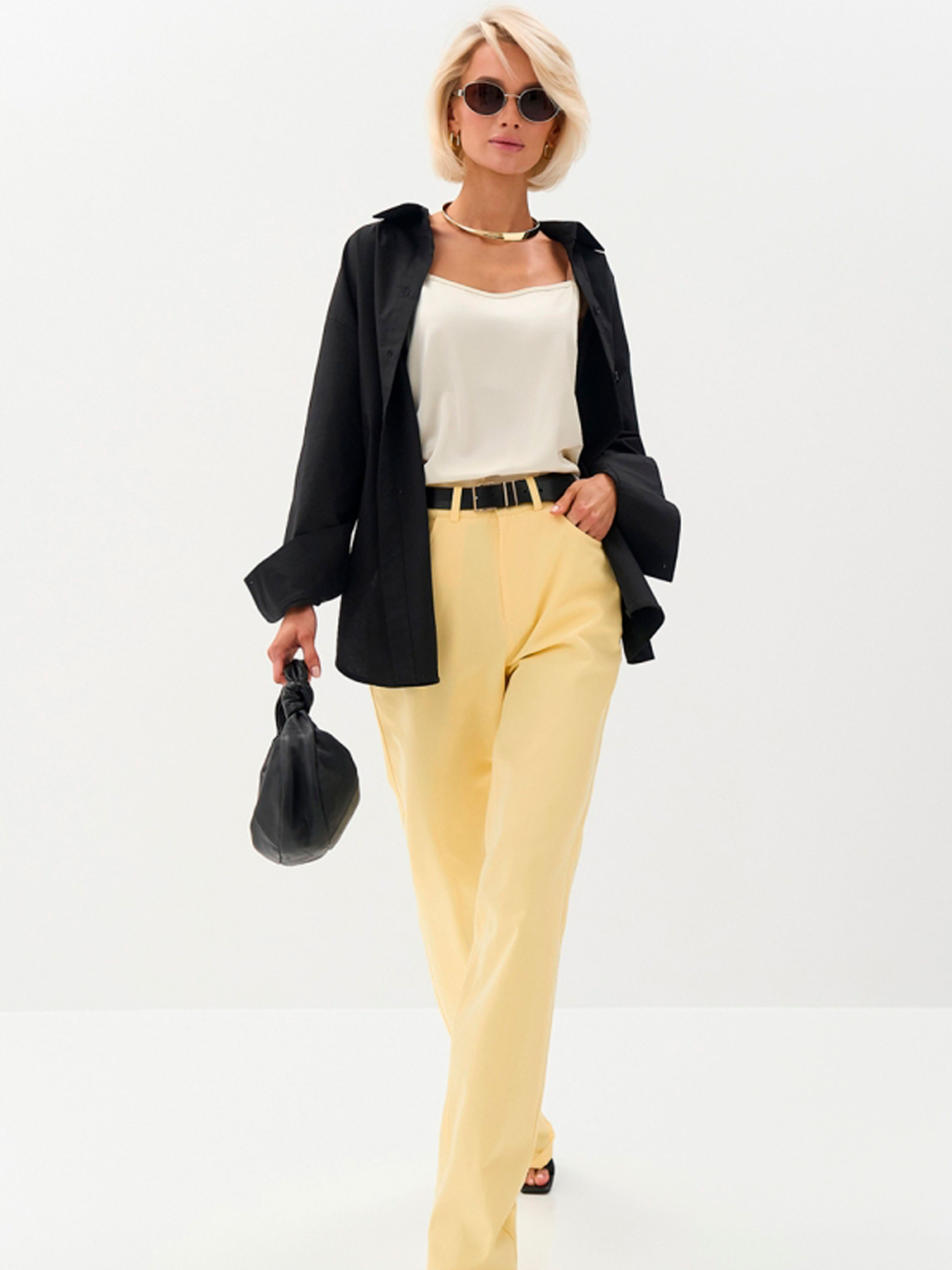 Брюки TrikoBakh модель 3092-limonnij Фото