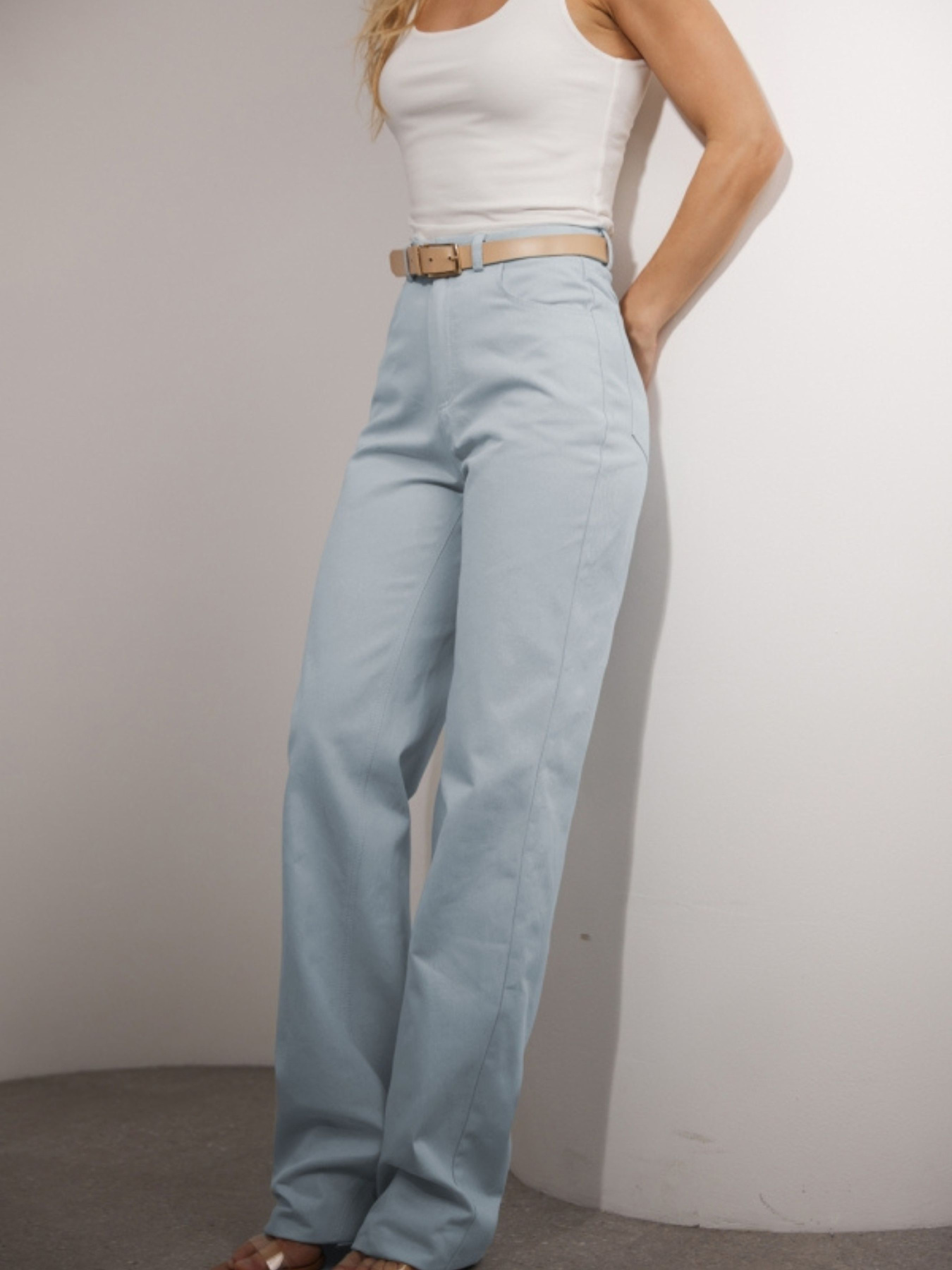 Брюки TrikoBakh модель 3092-nebesnij Фото