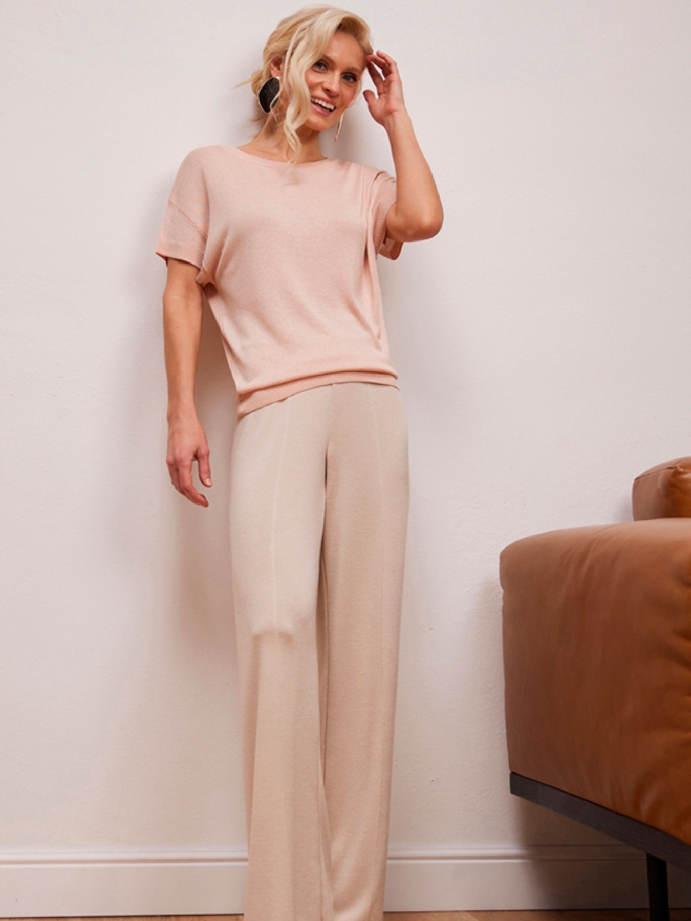 Повсякденні штани TrikoBakh модель 2934-perlamutr Повсякденні штани TrikoBakh модель 2934-perlamutr Фото