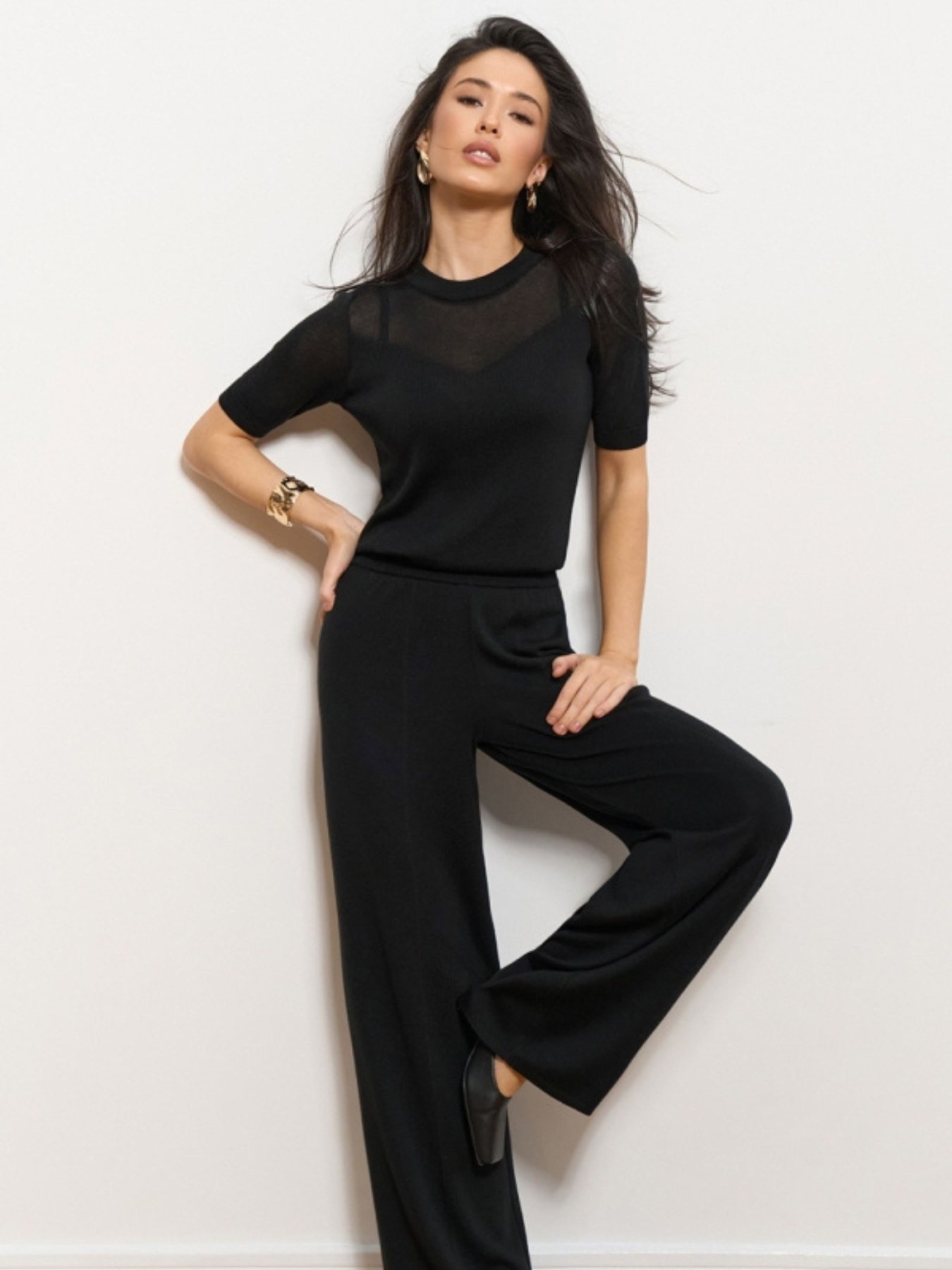 Брюки TrikoBakh модель 2934-chornij Фото