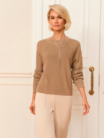 Свитры и кардиганы TrikoBakh модель 2945-svtlo-kavovij Фото