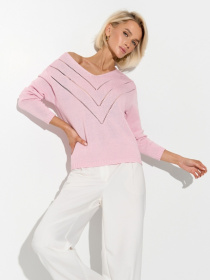 Свитры и кардиганы TrikoBakh модель 2943-bldo-rozhevij Фото