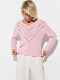 Свитры и кардиганы TrikoBakh модель 2943-bldo-rozhevij Фото